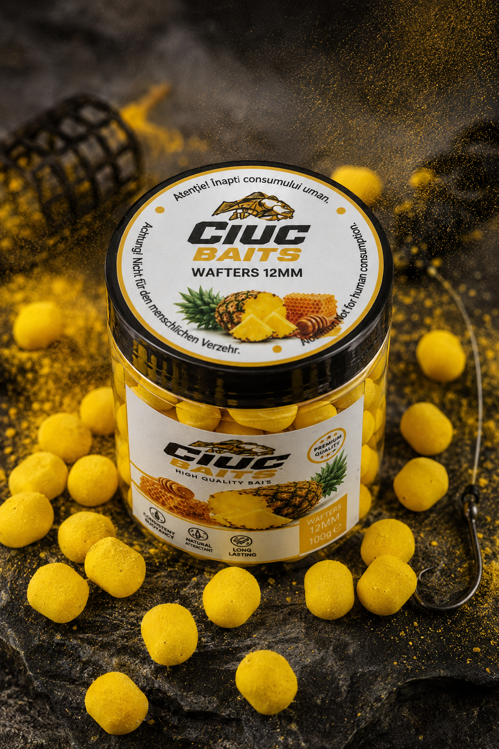 WAFTERS CIUCBAITS ANANAS CU MIERE 100g